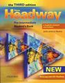 Učebnice používaná v jazykové škole  Kurzy angličtiny Praha: New Headway - Pre-intermediate